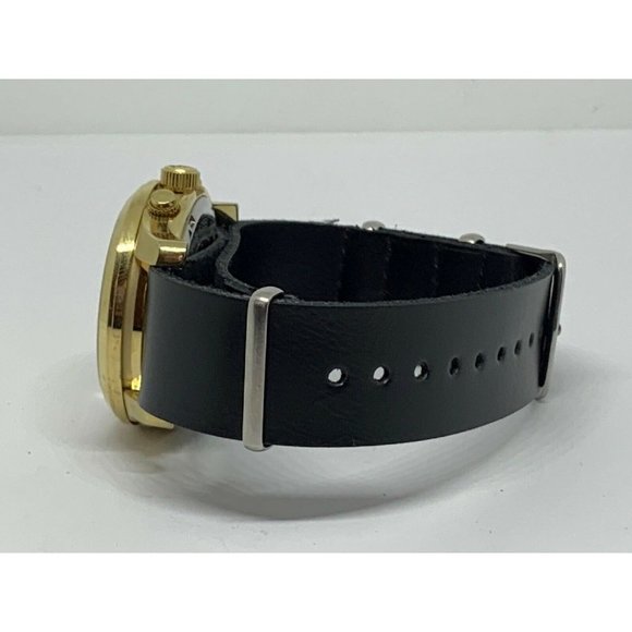 Michael Kors MK5055 Unisex Black Leather Analog Go main image 5